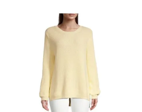 525 COTTON EMMA BOYFRIEND SWEATER