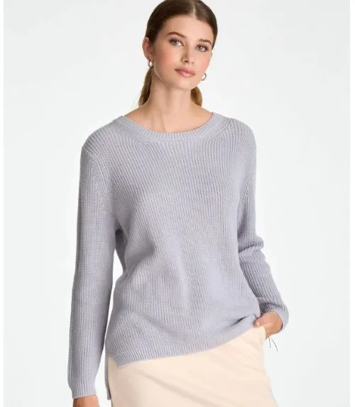 525 COTTON EMMA BOYFRIEND SWEATER