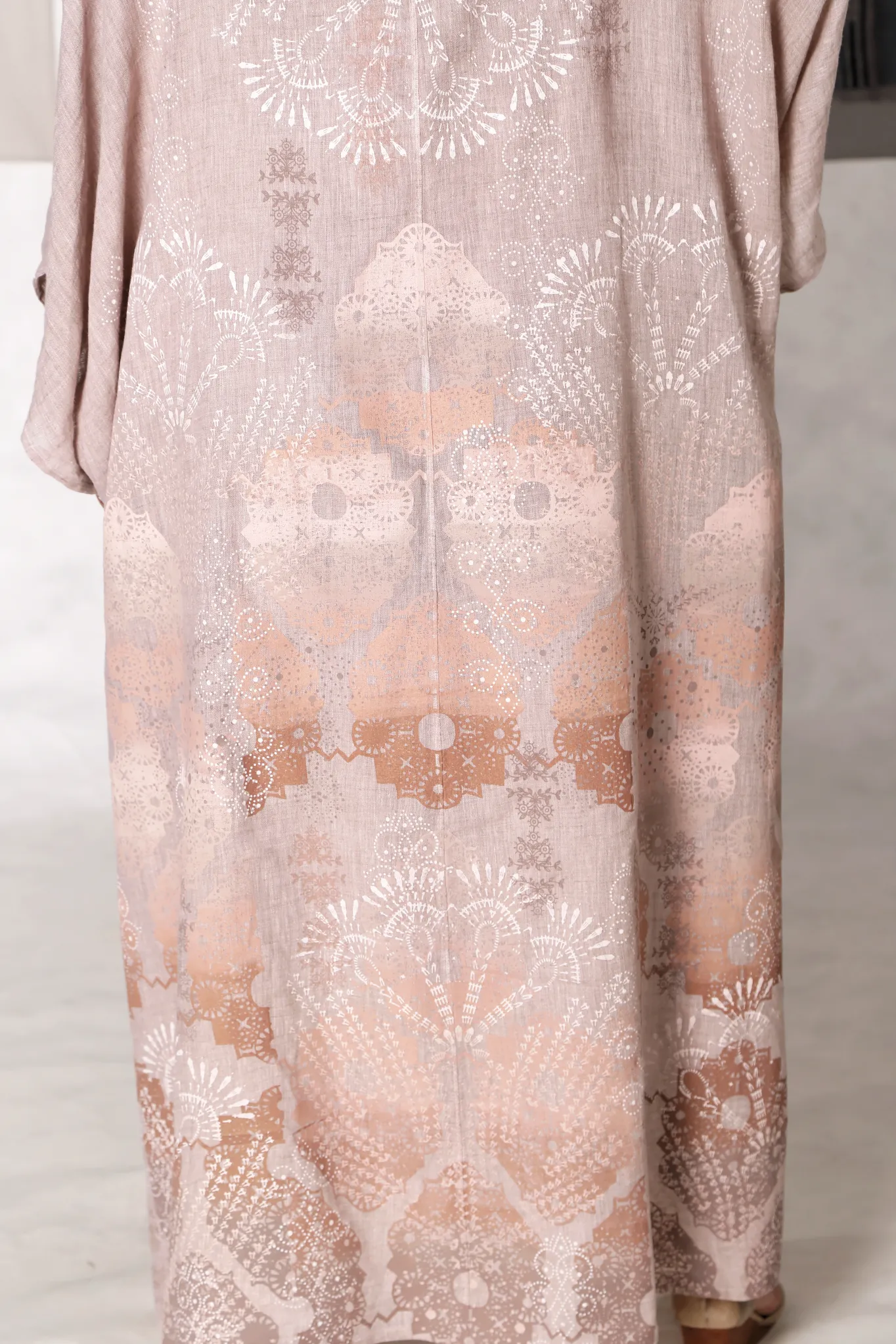 5267 Long Kimono Duster Sweet-P