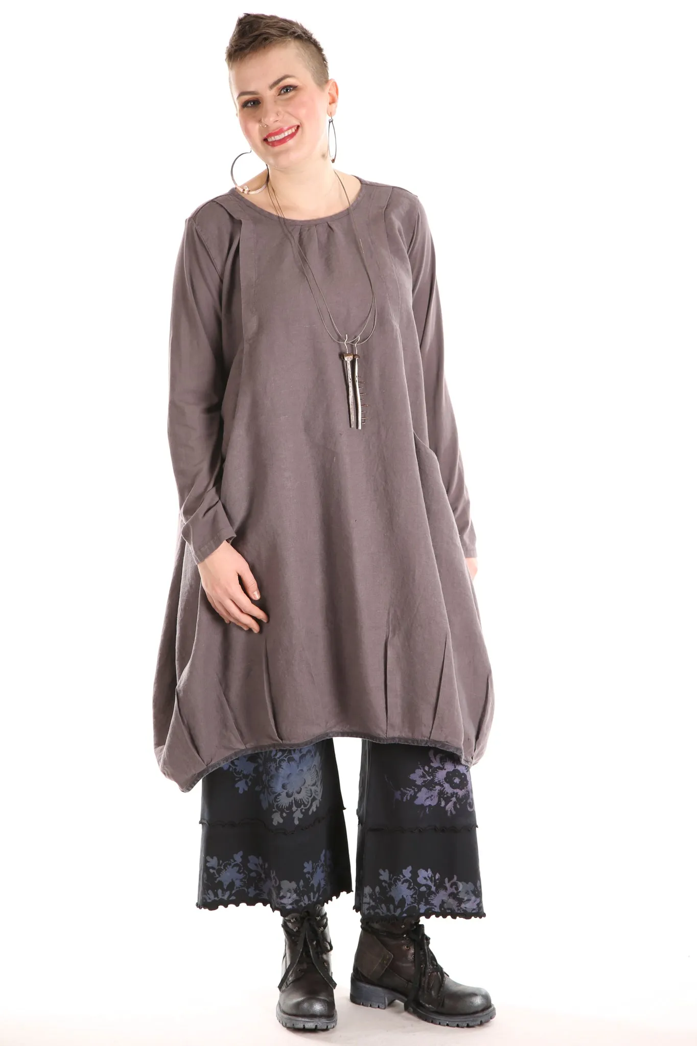 7205 Studio Dress Flint Unprinted