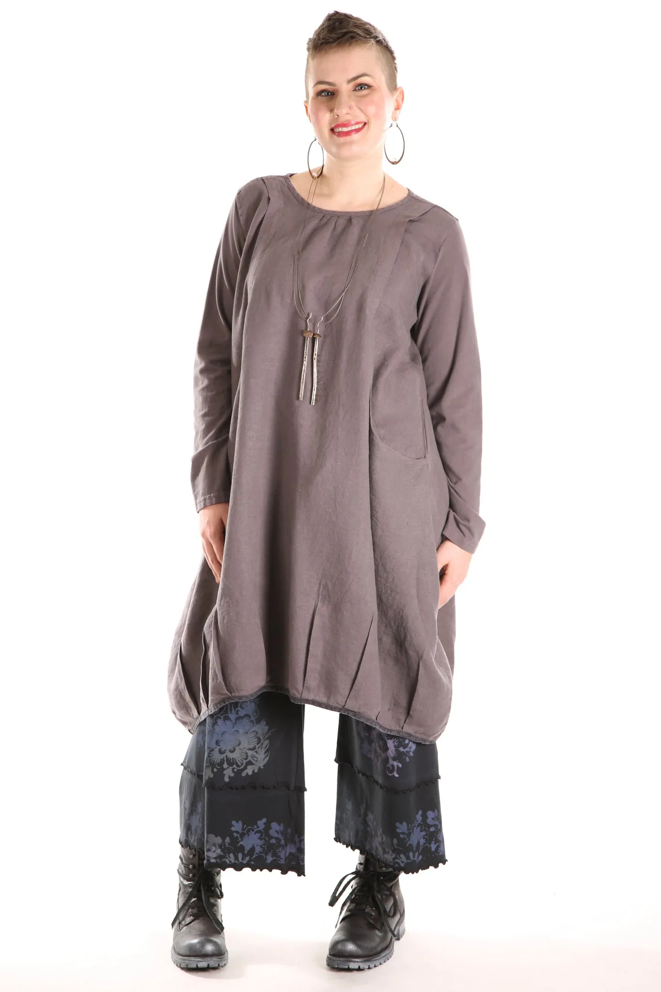 7205 Studio Dress Flint Unprinted