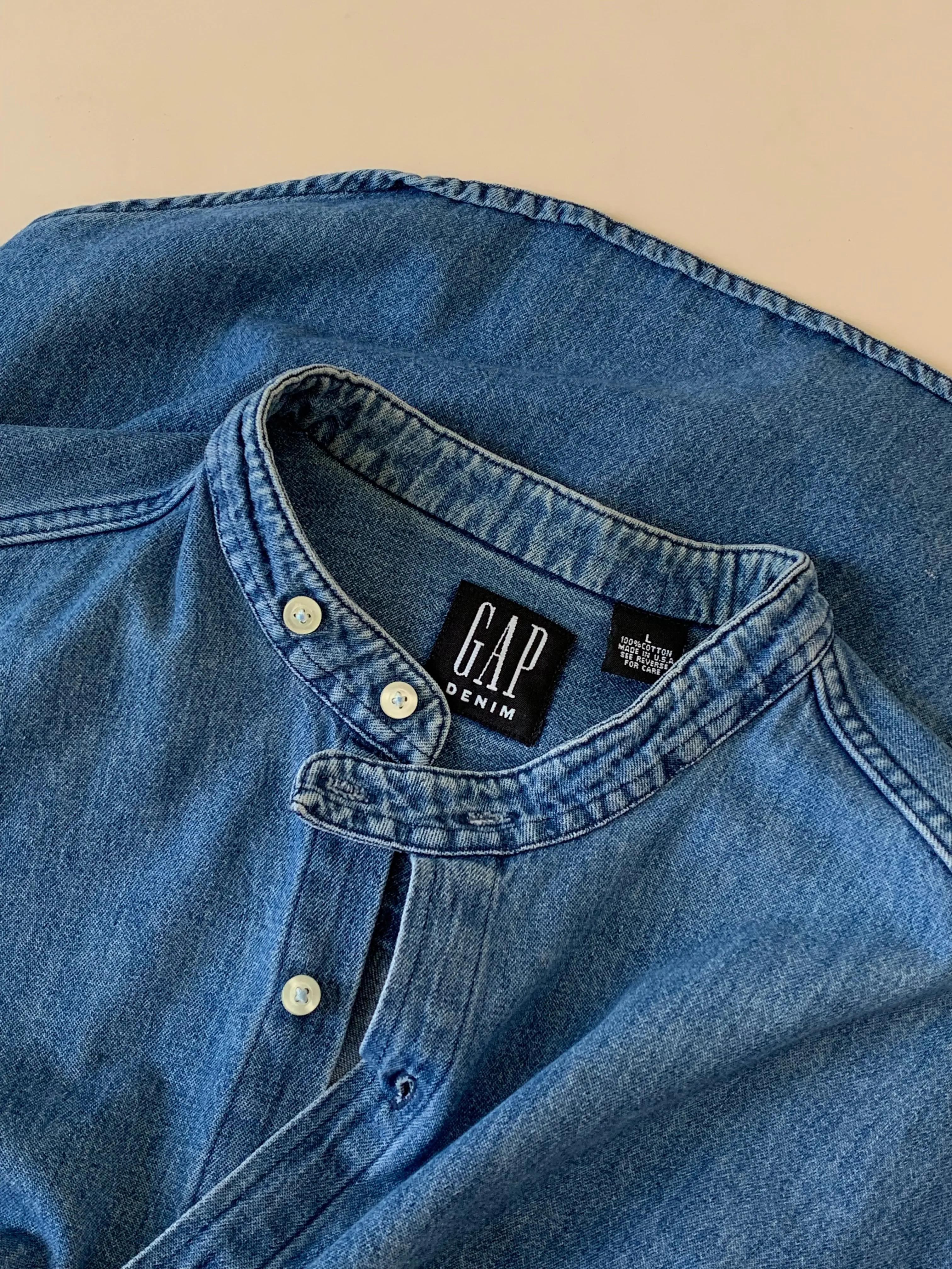 90s Gap denim shirt