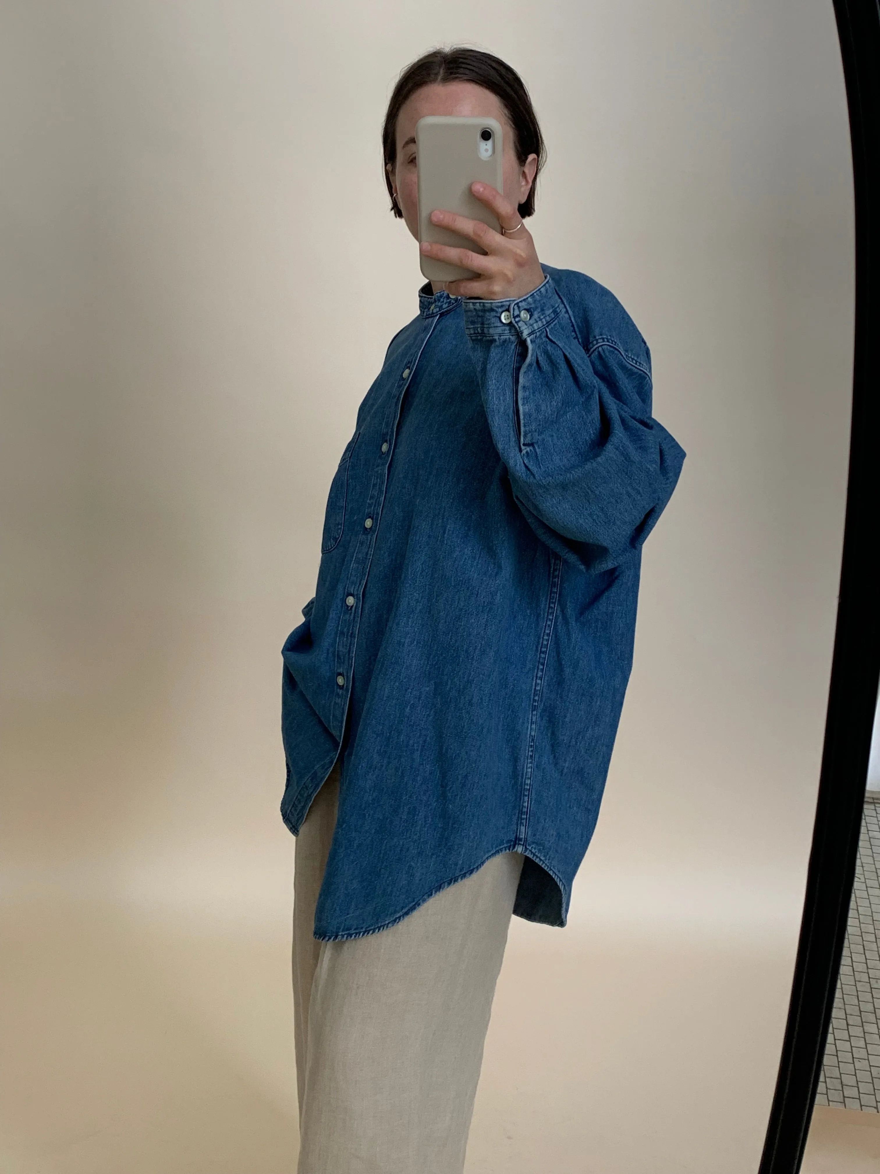 90s Gap denim shirt