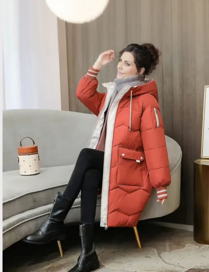 Alessia | cosy winter lined parka women's coat