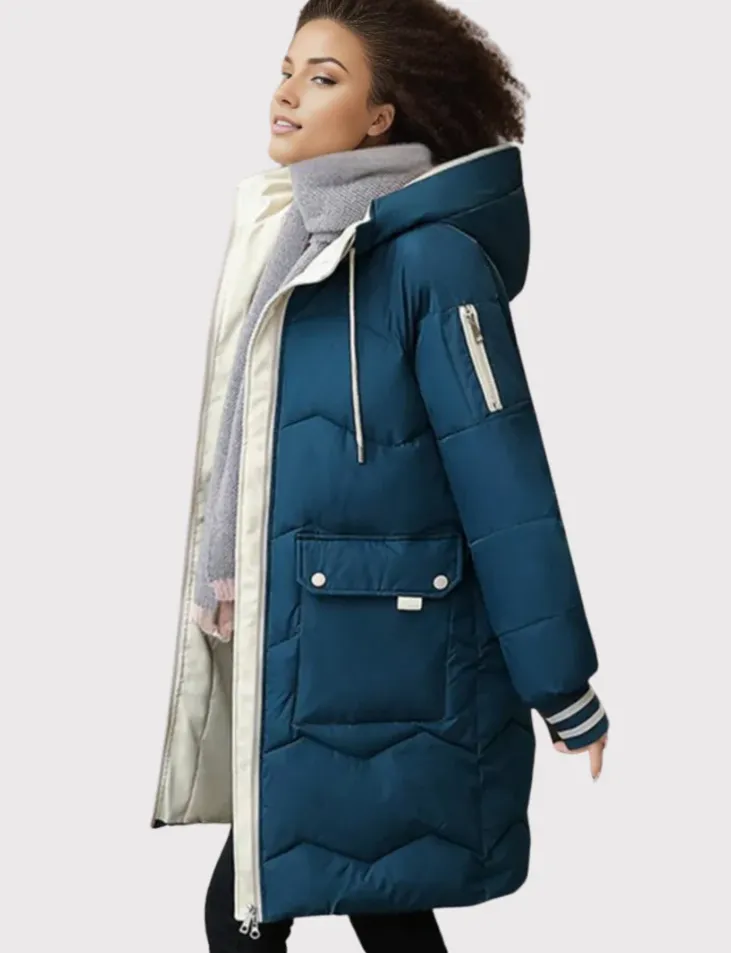 Alessia | cosy winter lined parka women's coat