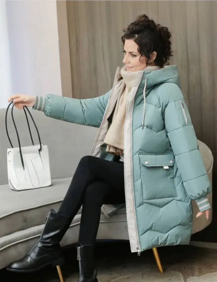 Alessia | cosy winter lined parka women's coat