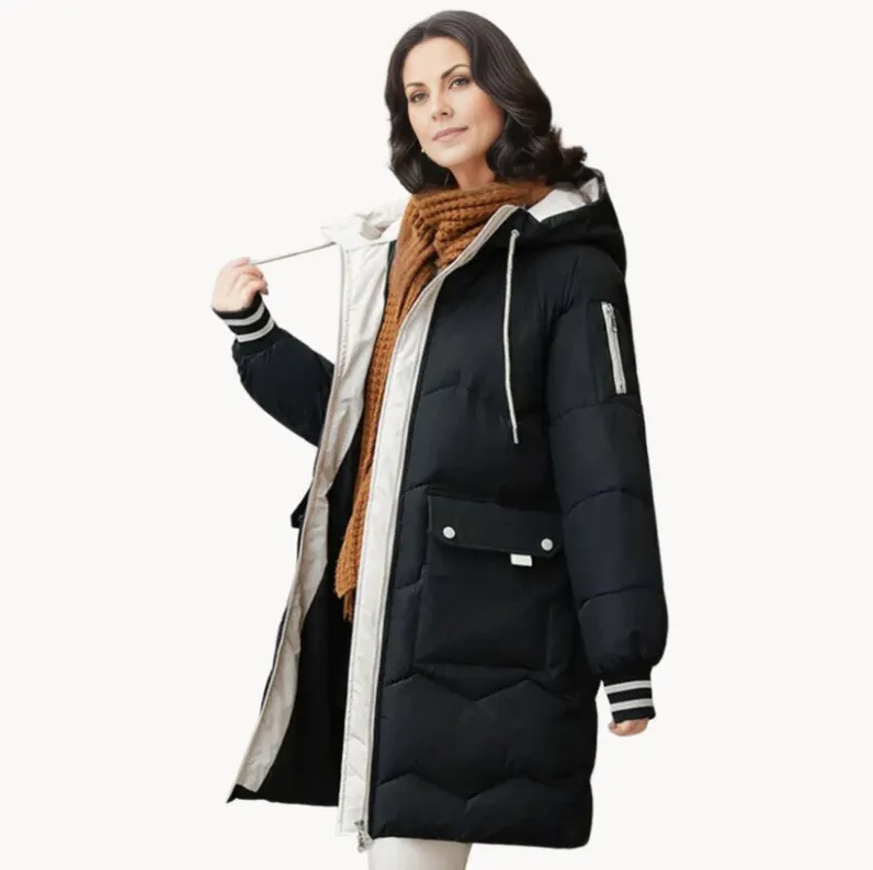 Alessia | cosy winter lined parka women's coat