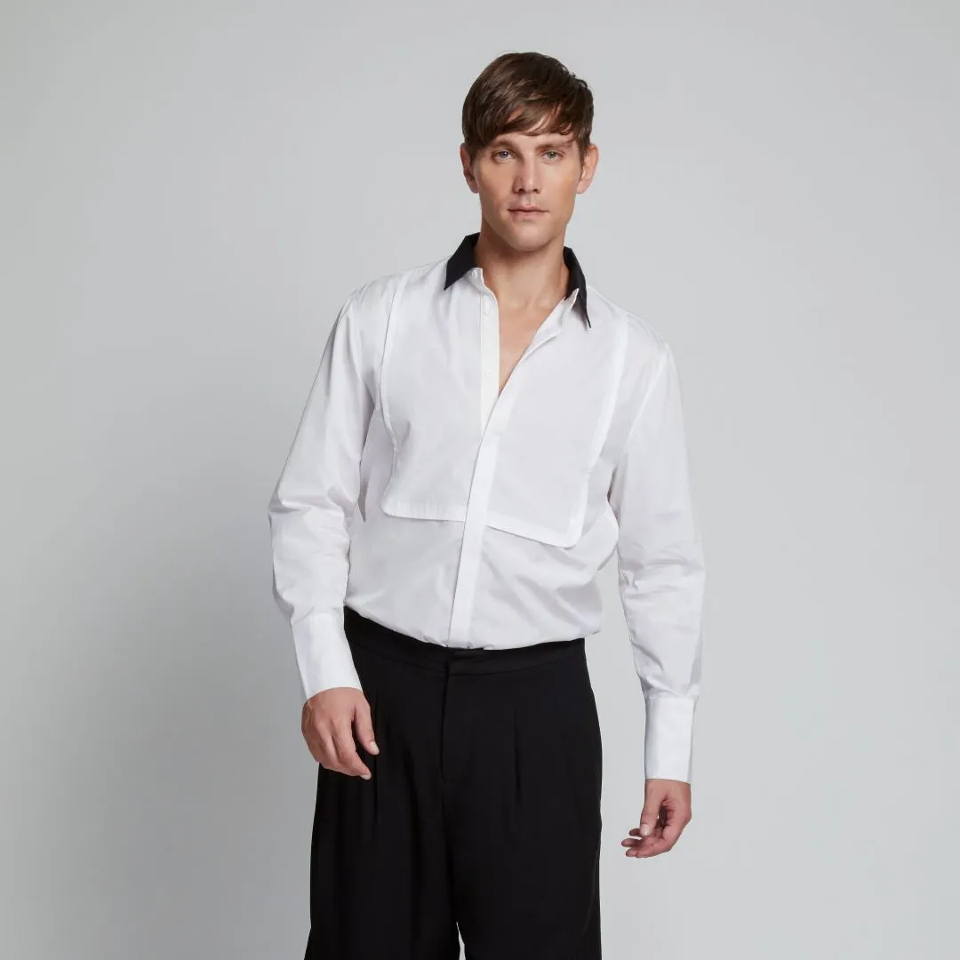 ALEX SHIRT BLACK & WHITE