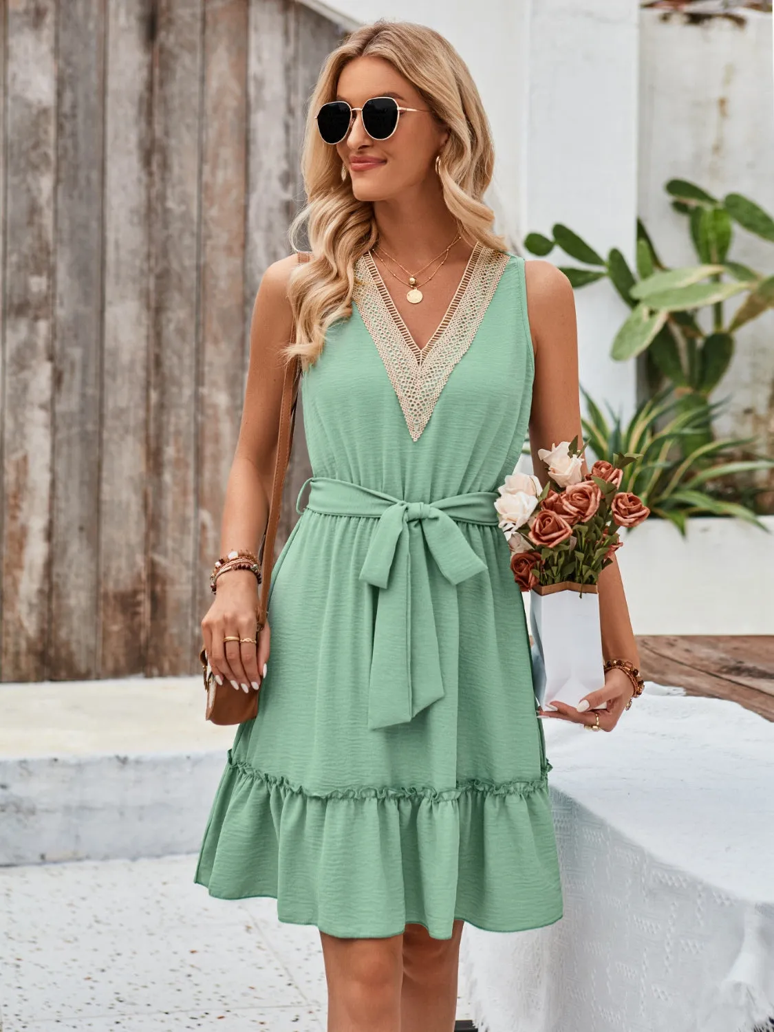 Allegra Sleeveless Mini Dress - Online Exclusive