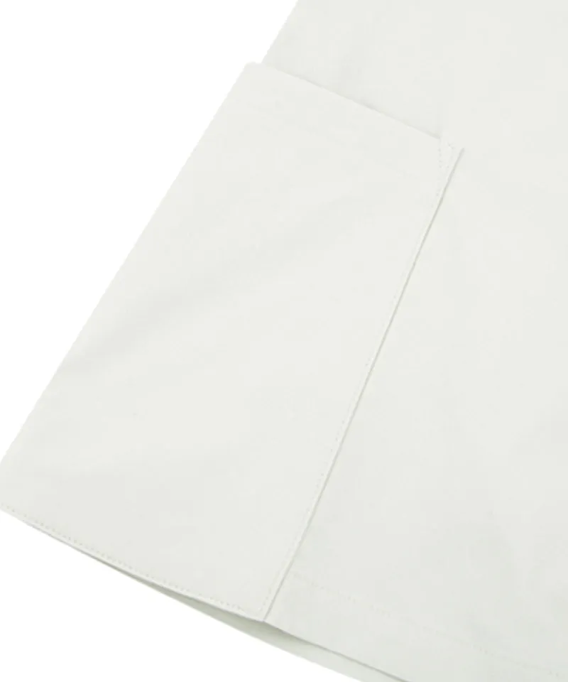 AVEN H-Line Pleated Culotte - Beige