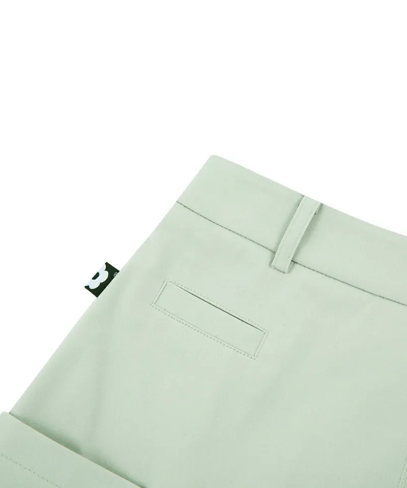AVEN H-Line Pleated Culotte - Mint