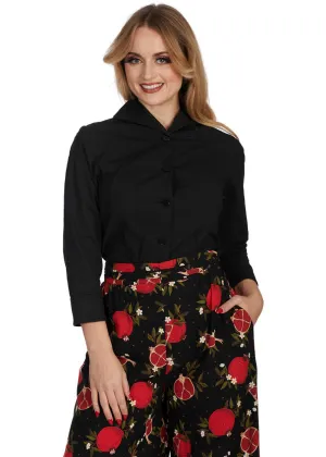 Banned Retro Loving Blouse Black