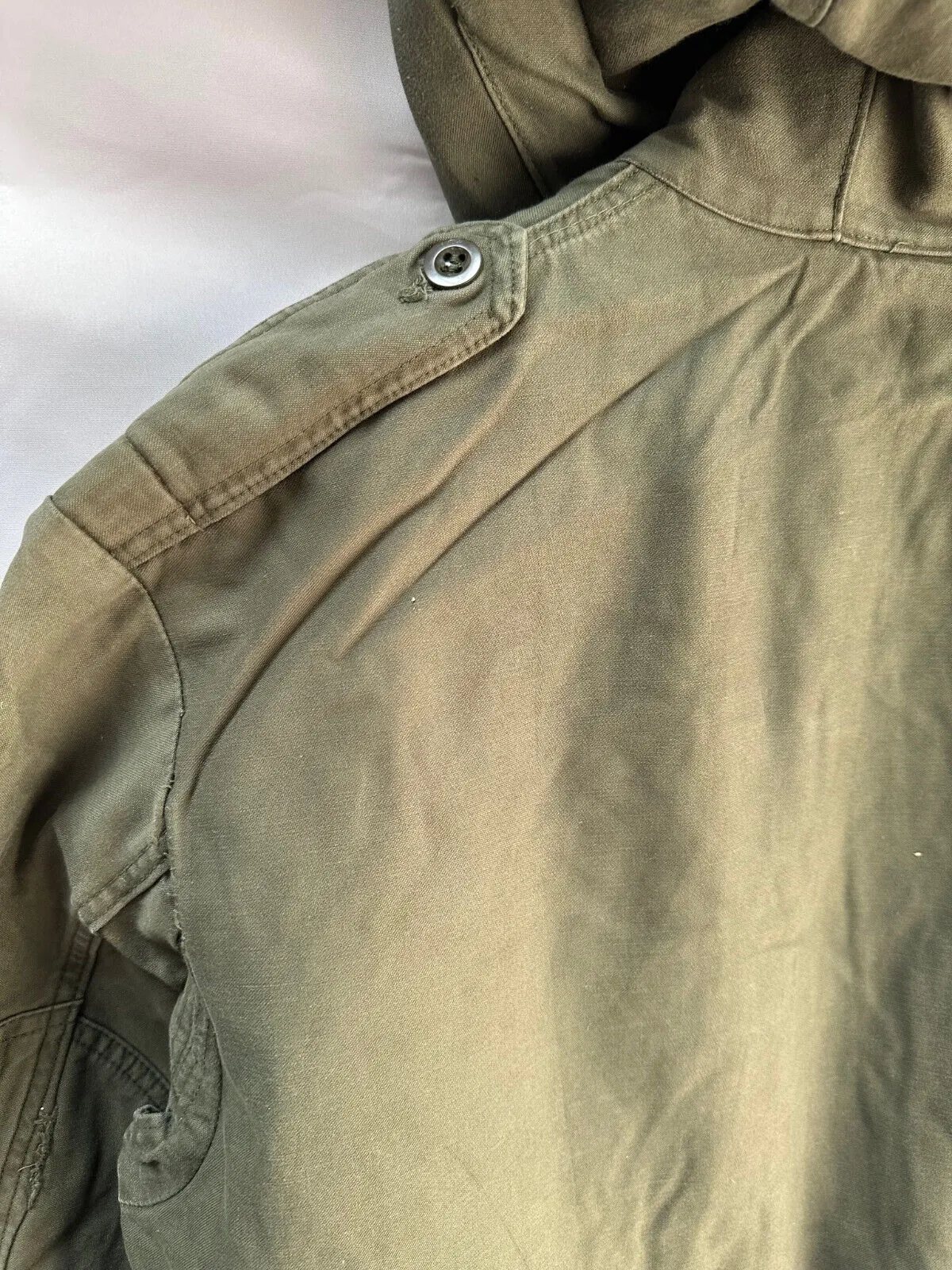 Belgian Army Jacket Parka M64 Olive Green Vintage Field Smock - Size 2B 170/105