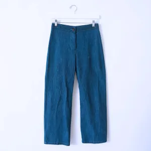 Blue Denim Pants | ALPHONSINA