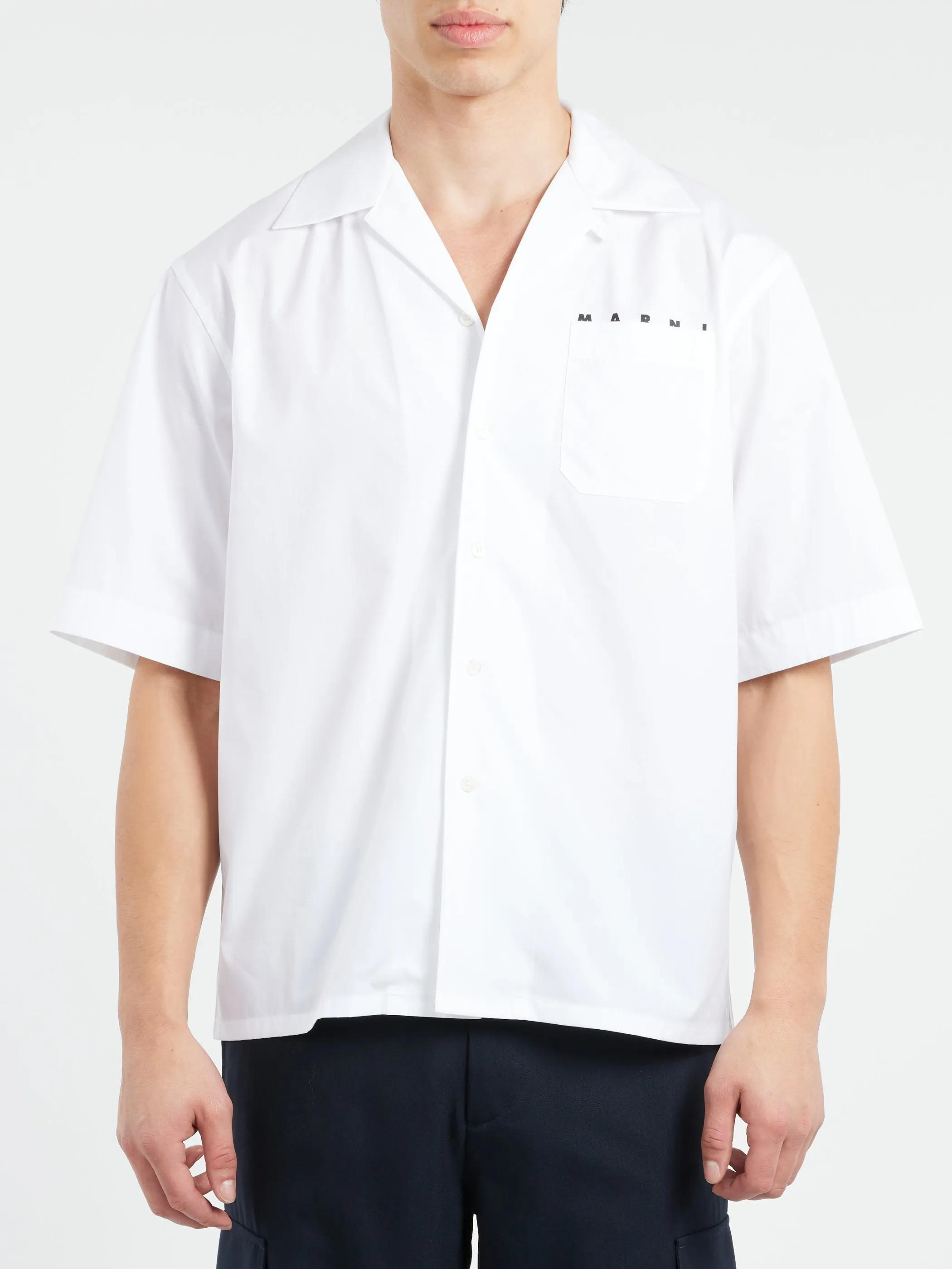 Bowling Shirt with Hidden Logo