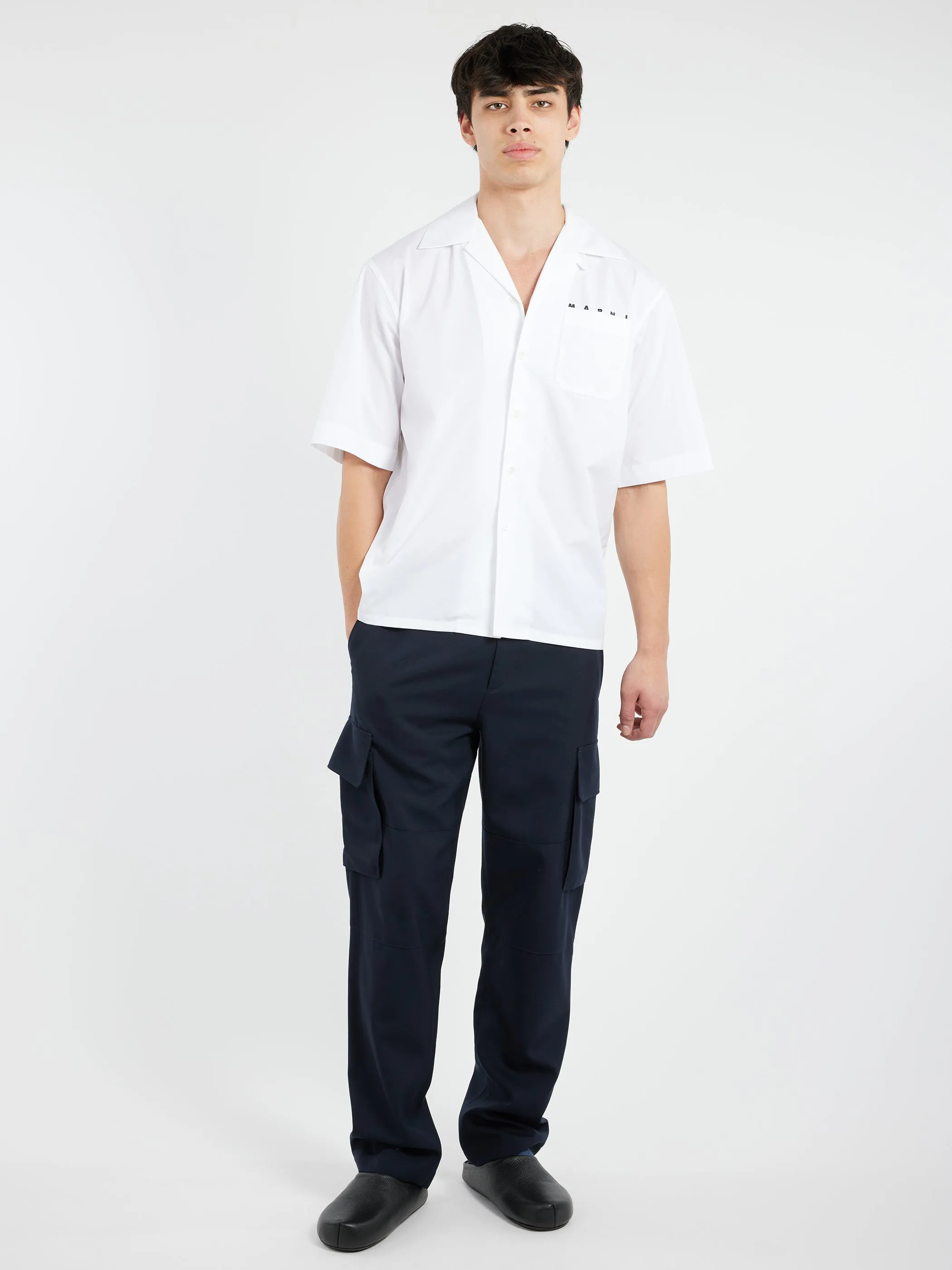 Bowling Shirt with Hidden Logo