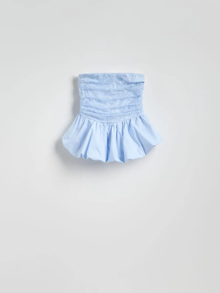 Bubble-style top