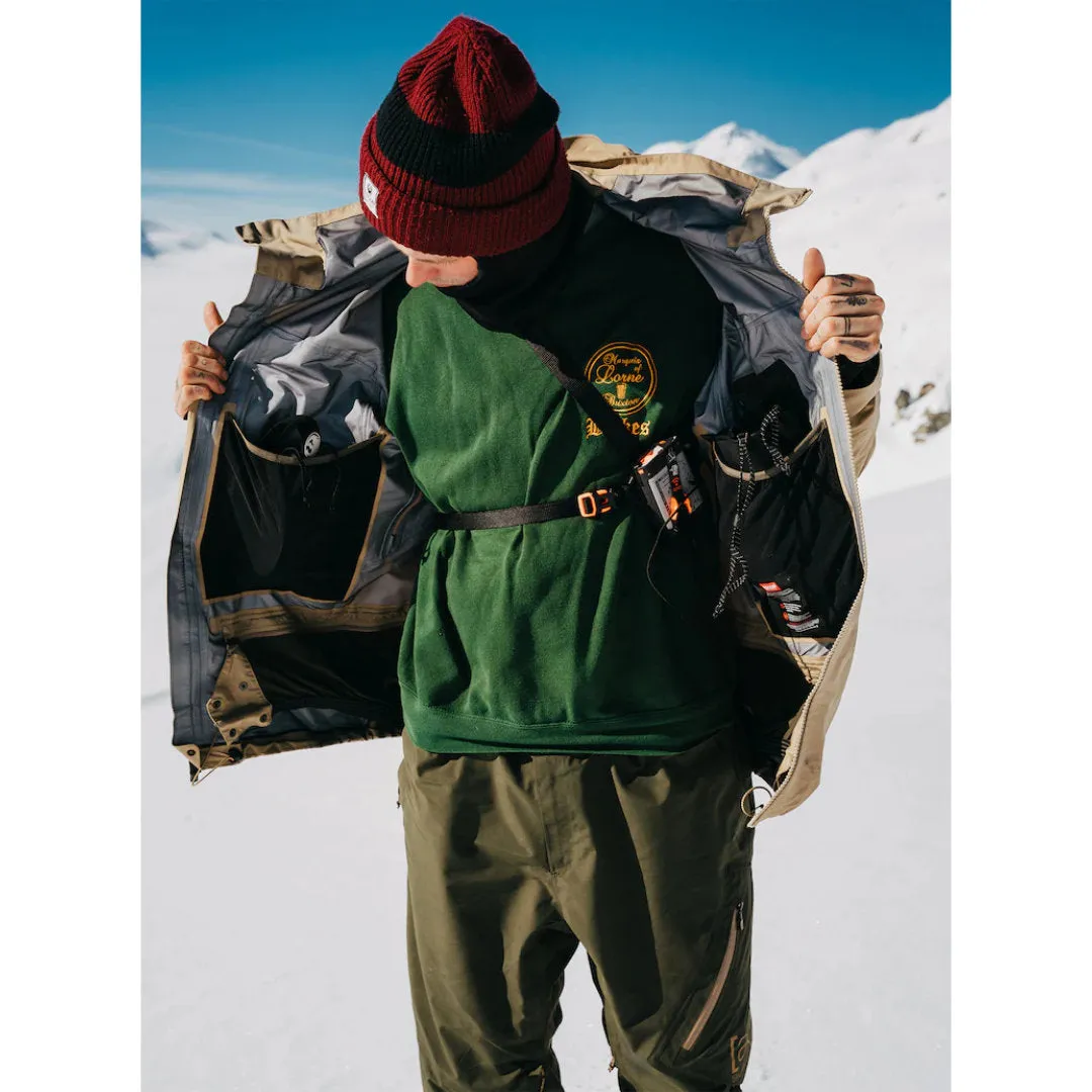 Burton Men's Hover Gore Tex Stretch 3L Jacket - Kelp