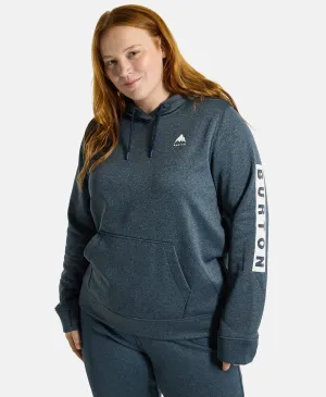 Burton Oak Pull Over Hoodie Womens Dress Blue Heather