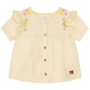 Carrement Beau - Button-Up Shirt with Floral Embroidery