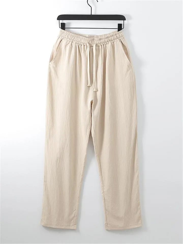 Comfy Two-Piece Outfit Front Button Short Sleeve T-Shirt   Drawstring Waistband Pants