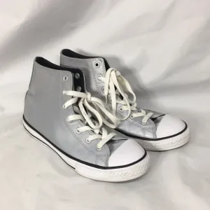 Converse Junior Chuck Taylor Matte Metallic  High Tops Size 5 GREAT Condition