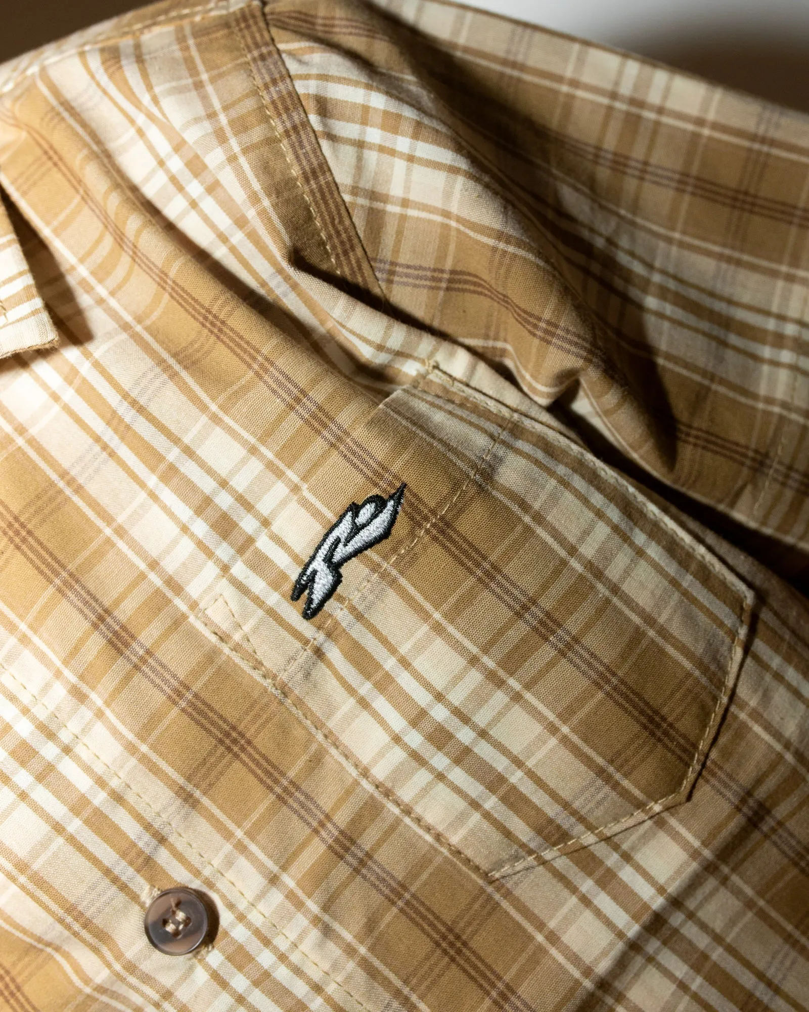 Datsun Check Short Sleeve Shirt Runts