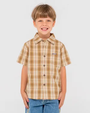 Datsun Check Short Sleeve Shirt Runts
