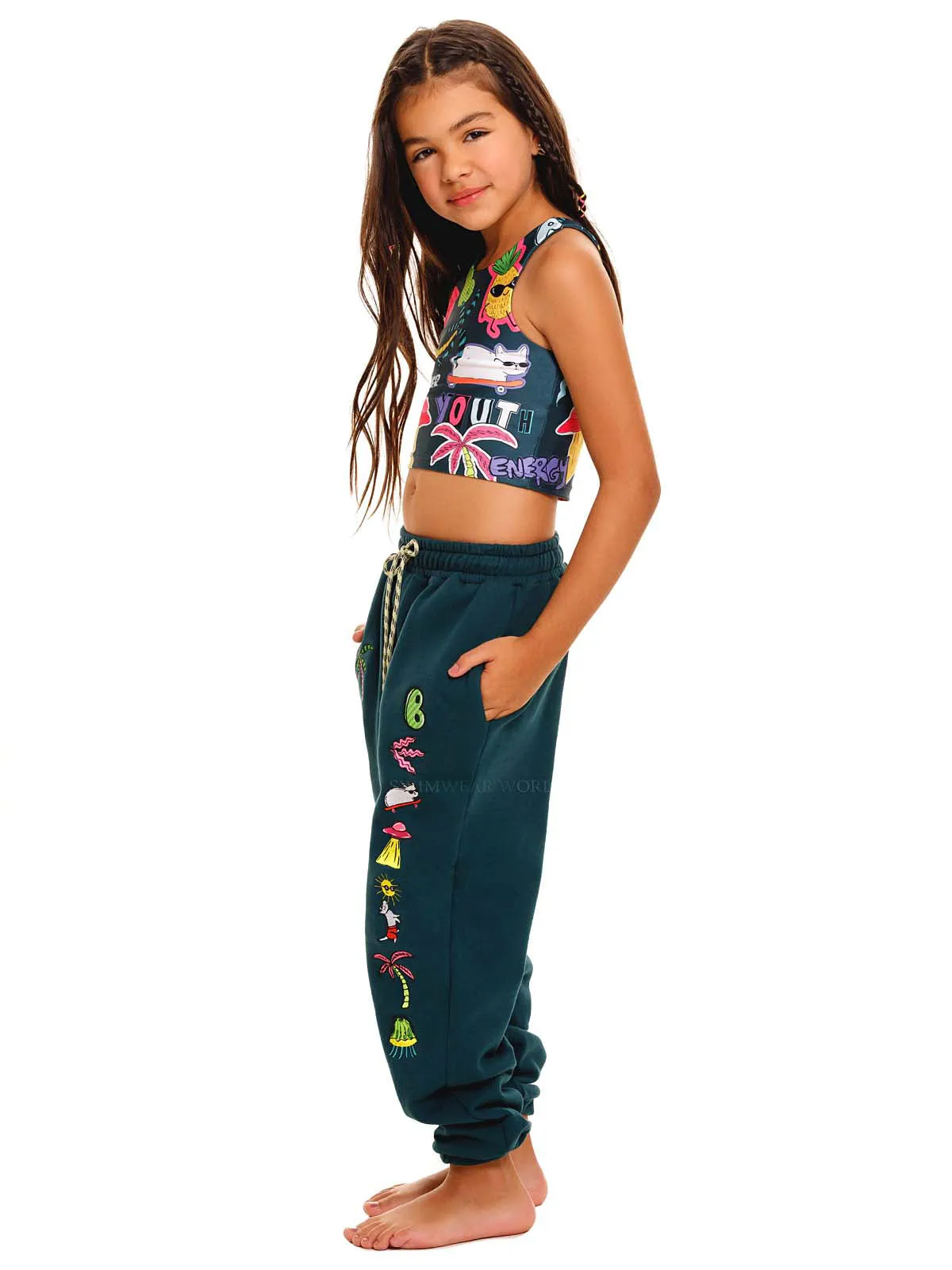 Daz Kids Crop-Tara Kids Jogger