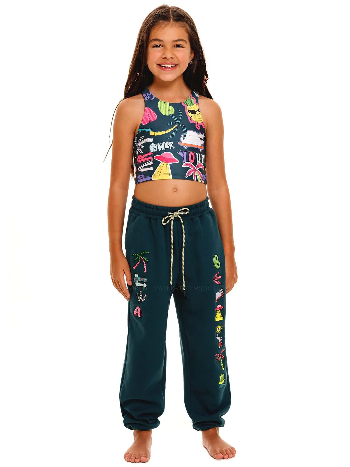 Daz Kids Crop-Tara Kids Jogger