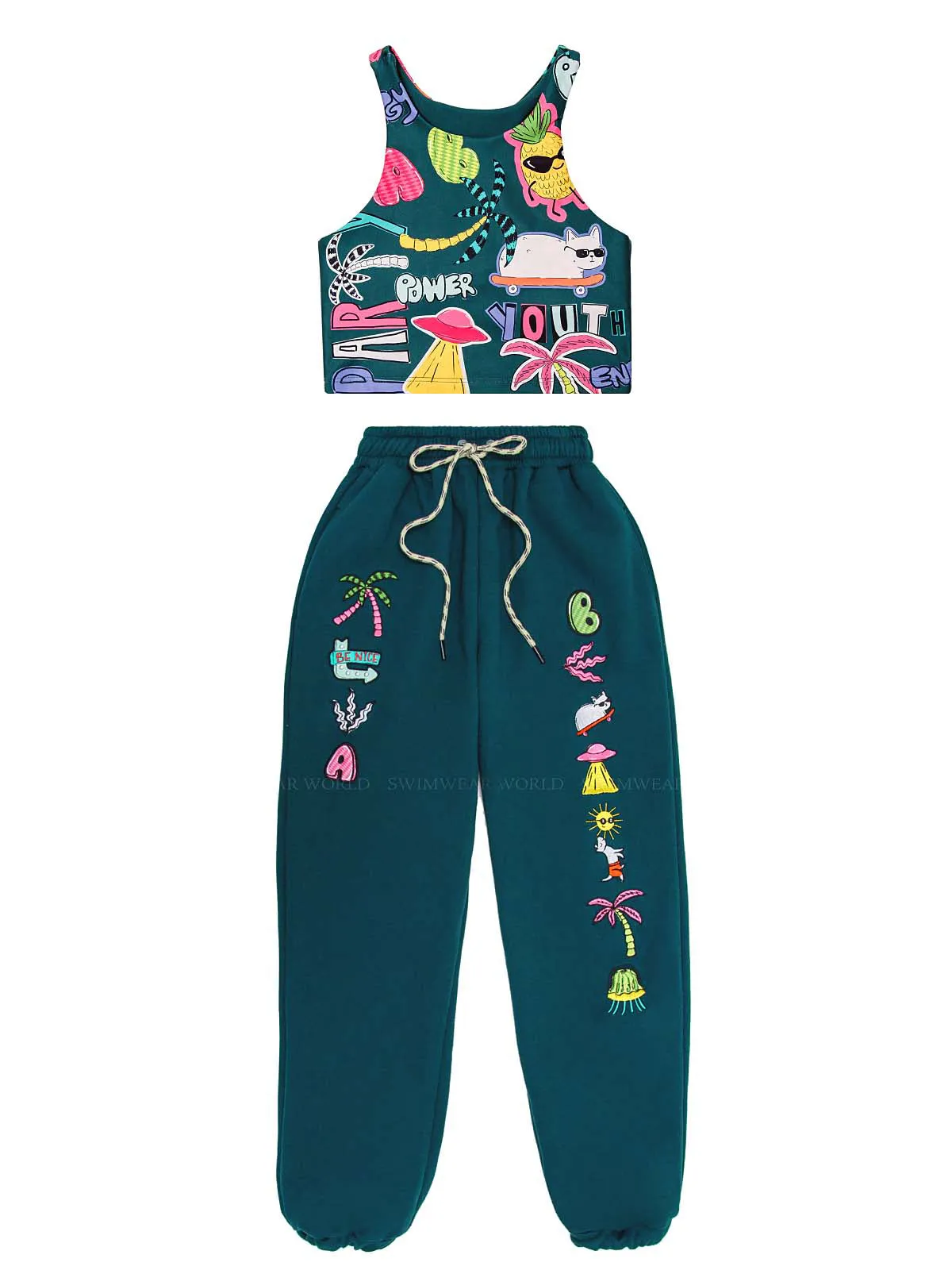 Daz Kids Crop-Tara Kids Jogger