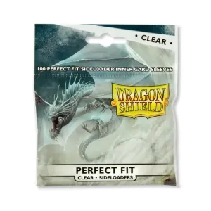 Dragon Shield Perfect Fit - Sideloading Card Sleeves - Clear