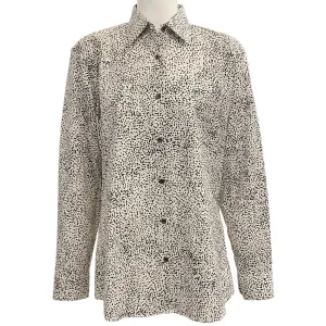 Dries van Noten Ecru / Black Clavelly Blouse