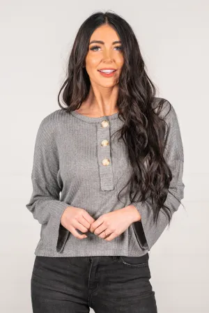 Drop Sleeve Button Up | Top