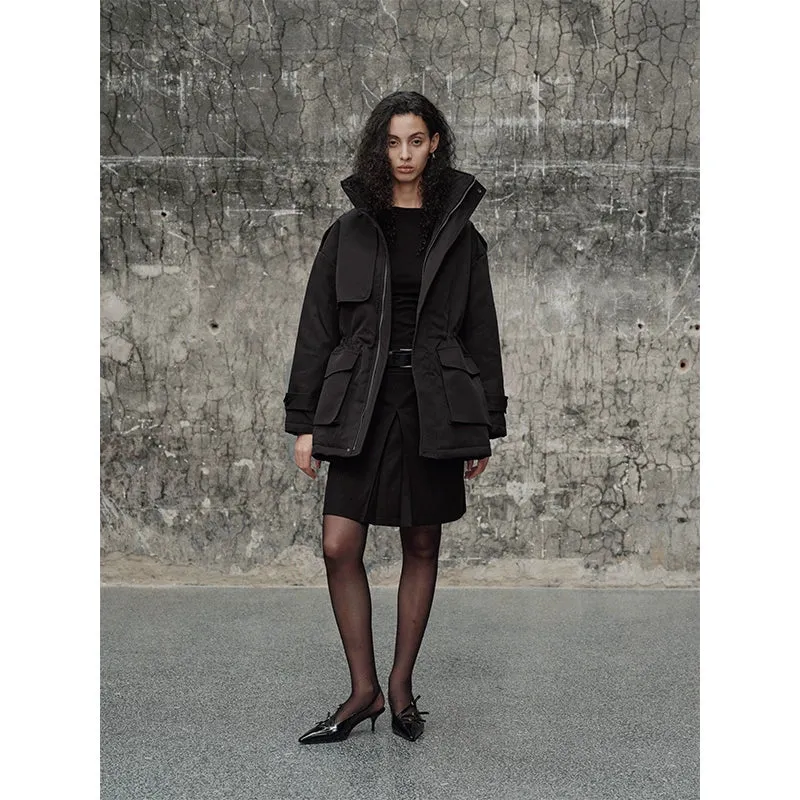 Elevated Utility Black Jacket