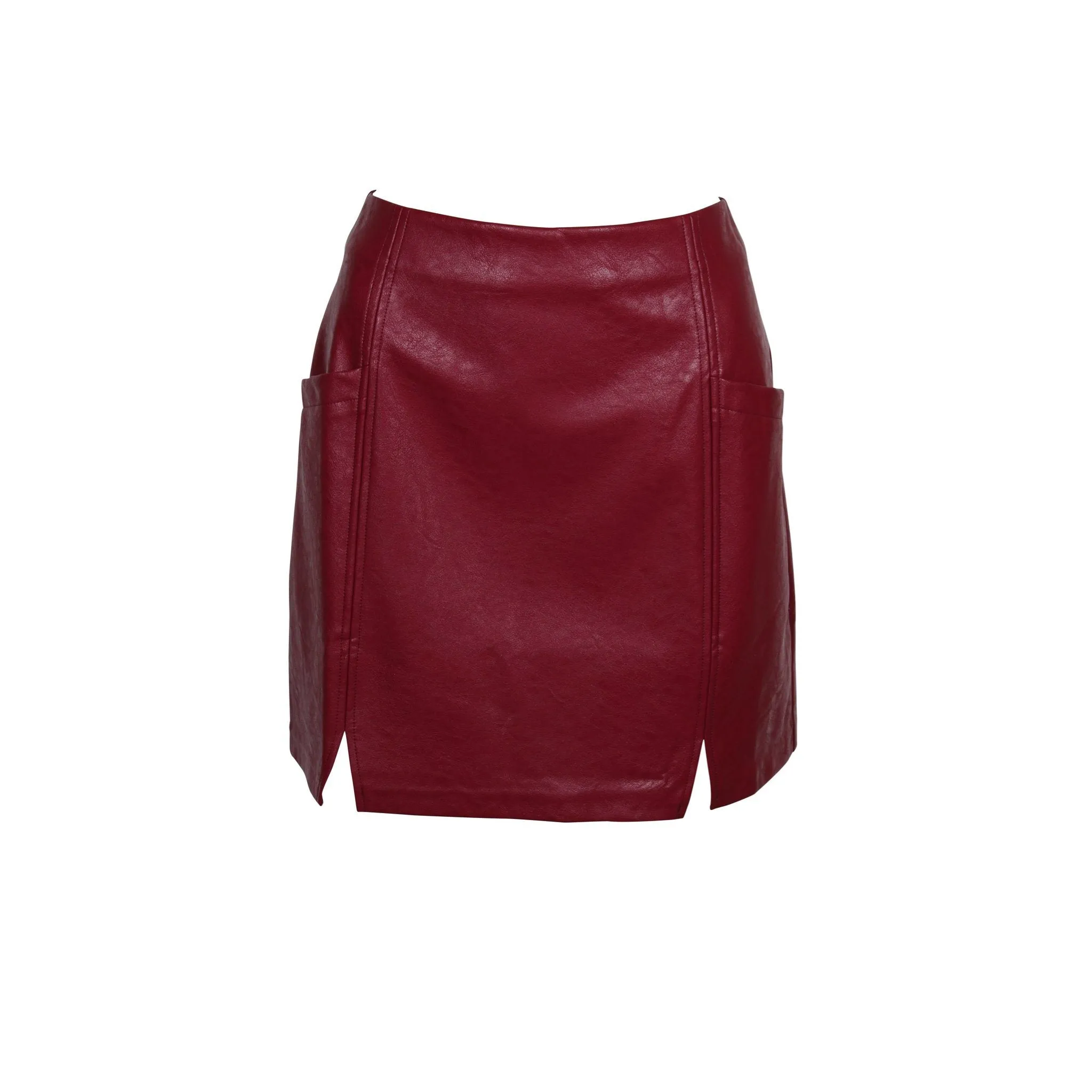 Elise PU Leather Mini Skirt