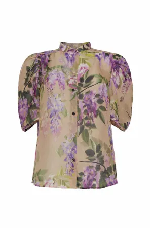 Essential Shirt in Wisteria Ginger Root
