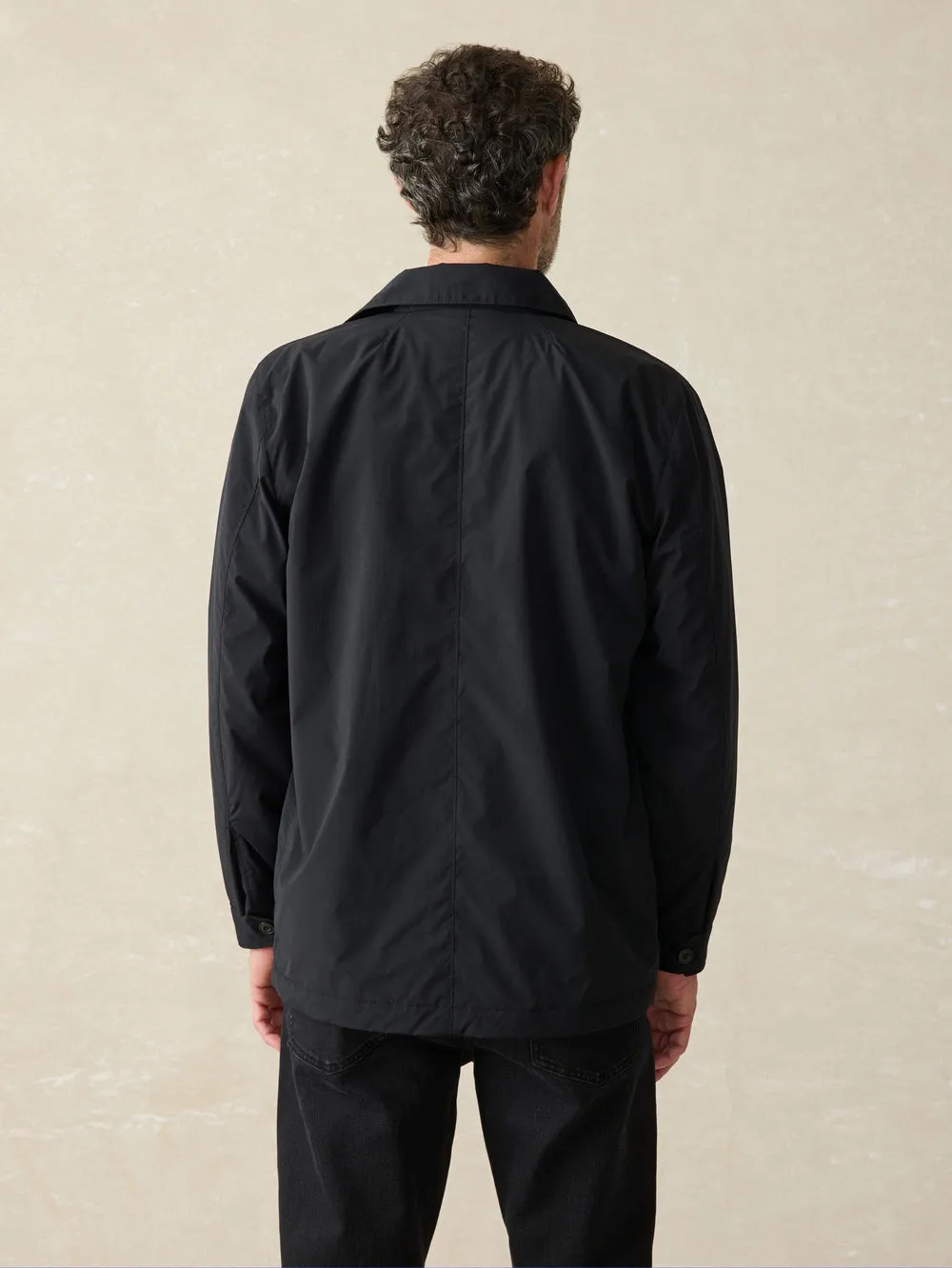 Faherty Movement Field Jacket - Winter Black