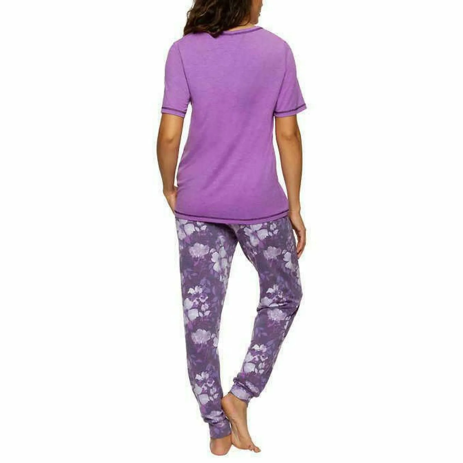 Felina Women's 3-Piece Pajama Lounge Set With Top Jogger Pants Shorts