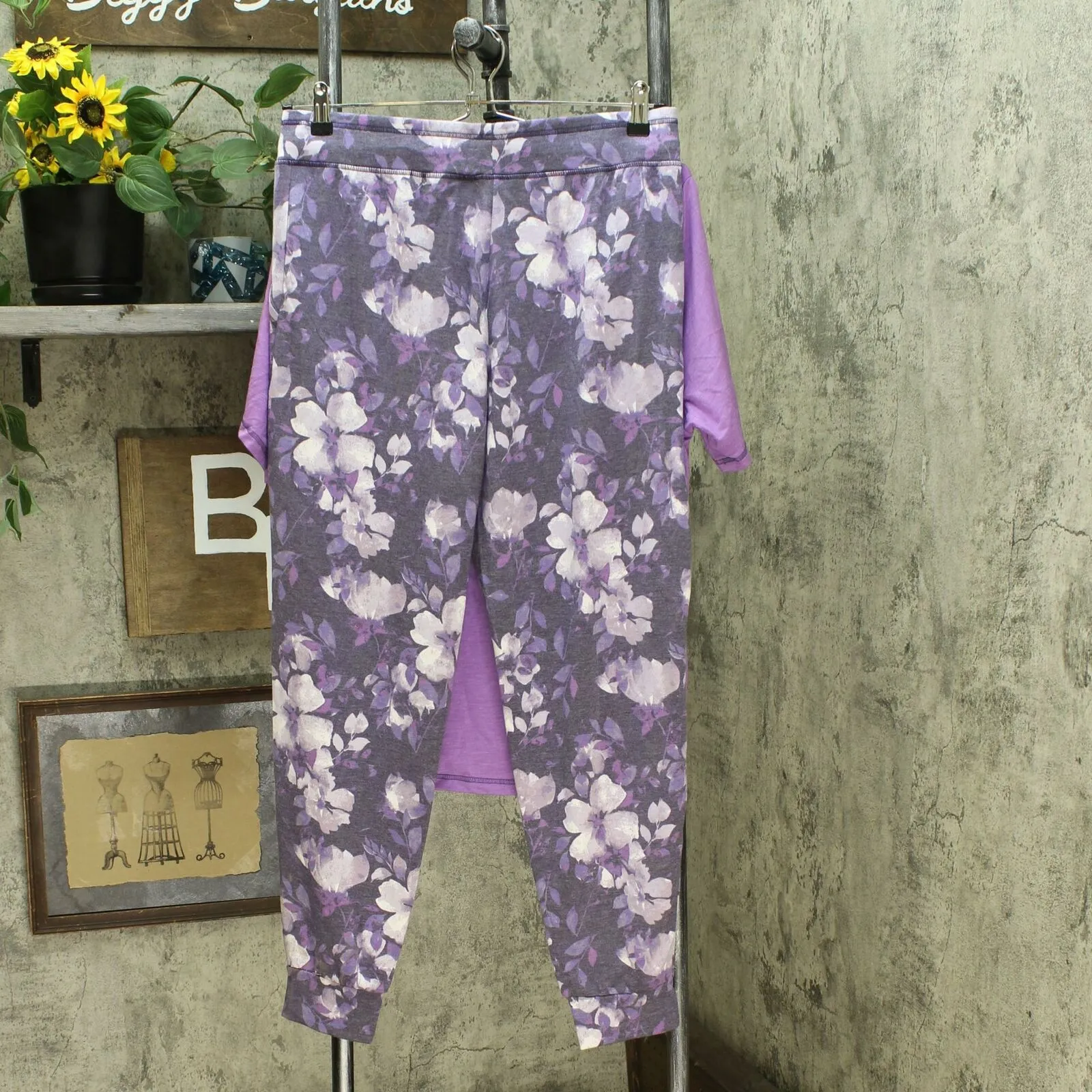 Felina Women's 3-Piece Pajama Lounge Set With Top Jogger Pants Shorts