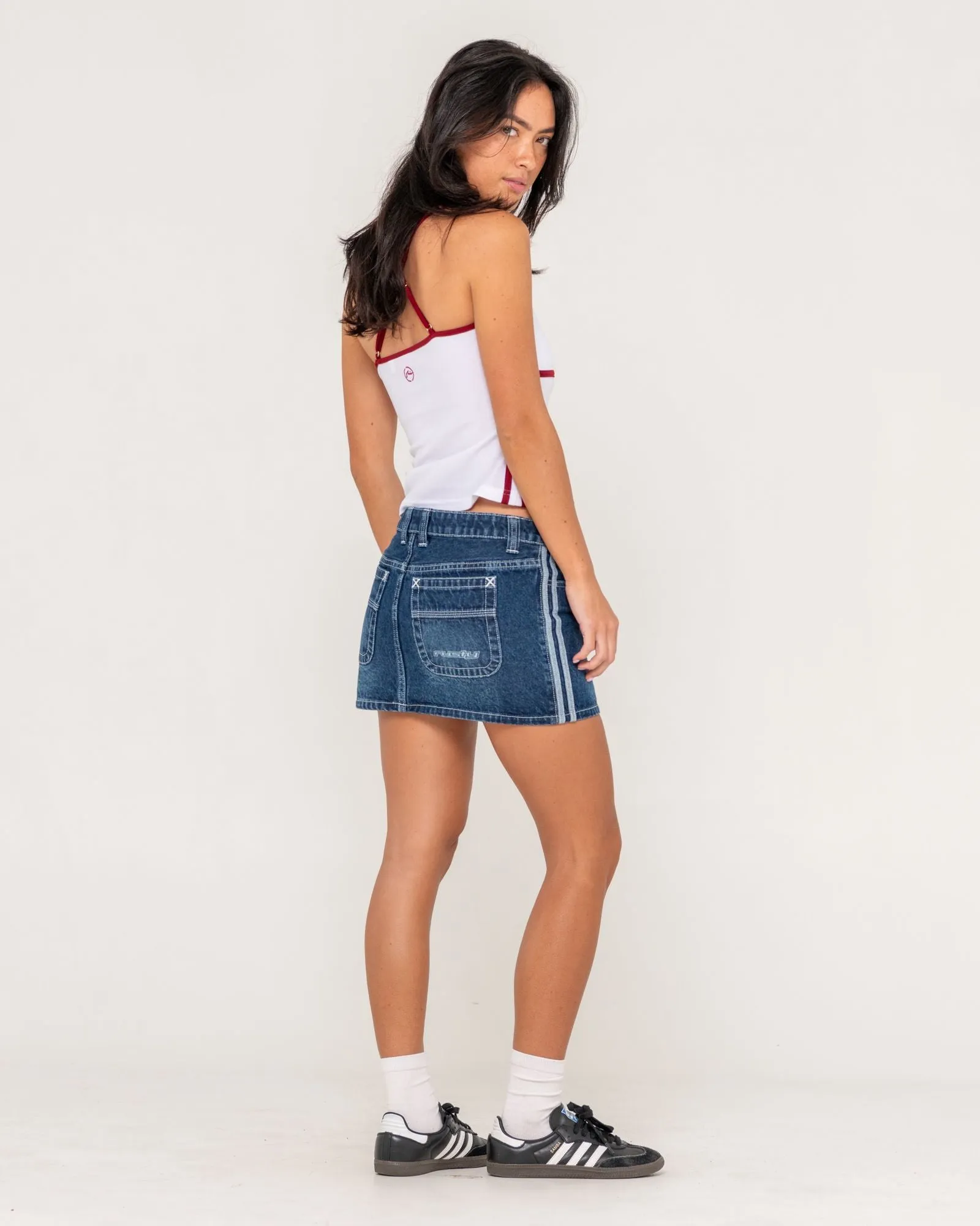 Flip Mommy DIY Mini Denim Skirt