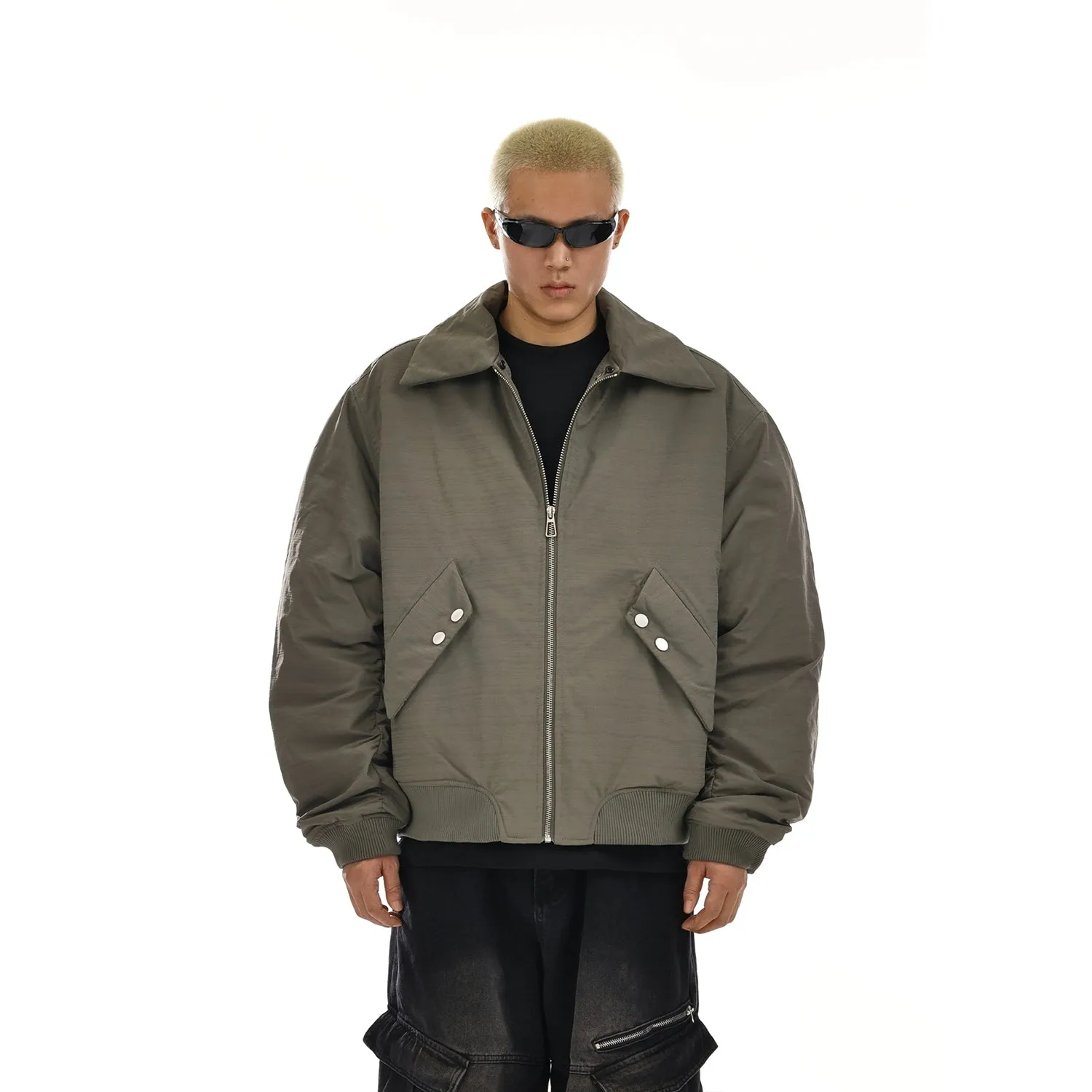 Fur Collar Insulated Parka Jacket