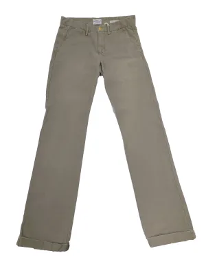 GANT RUGGER Men's Tent Green Canvas Chinos 193016 Size 30/32 $165 NWT