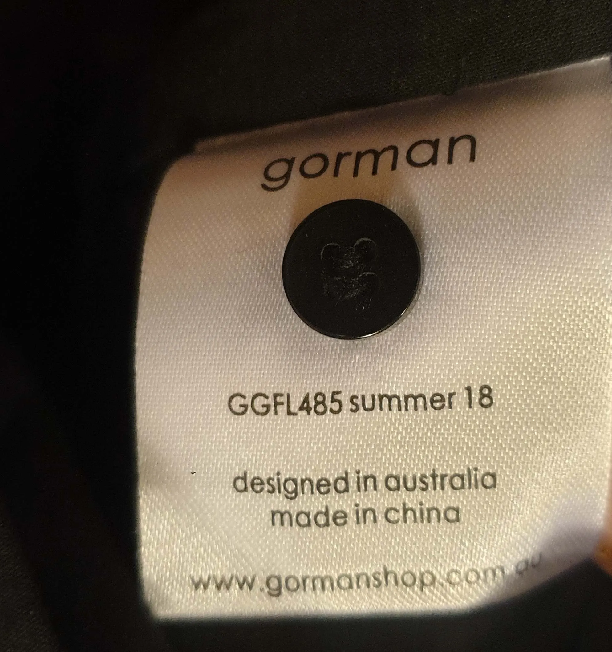 Gorman cropped floral print sleeveless pleated top size 8