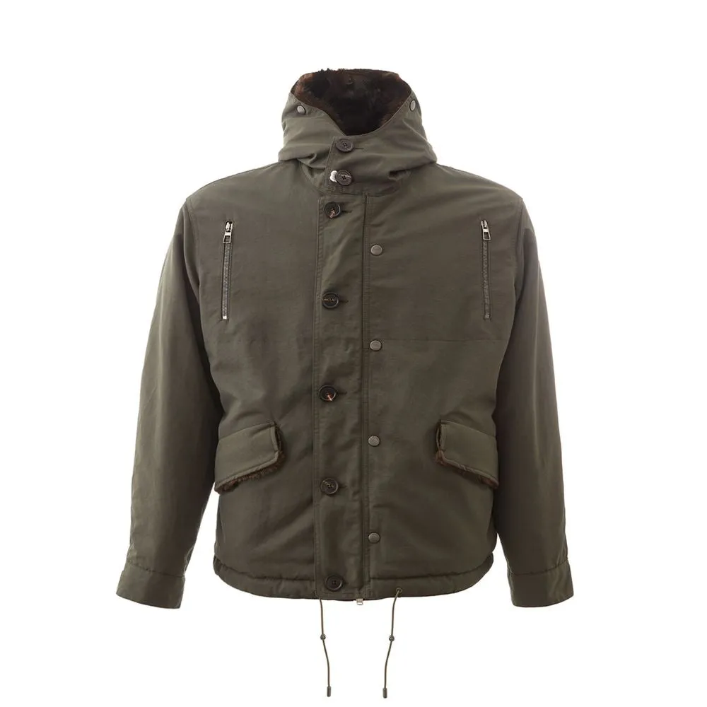 Green Cotton Jacket