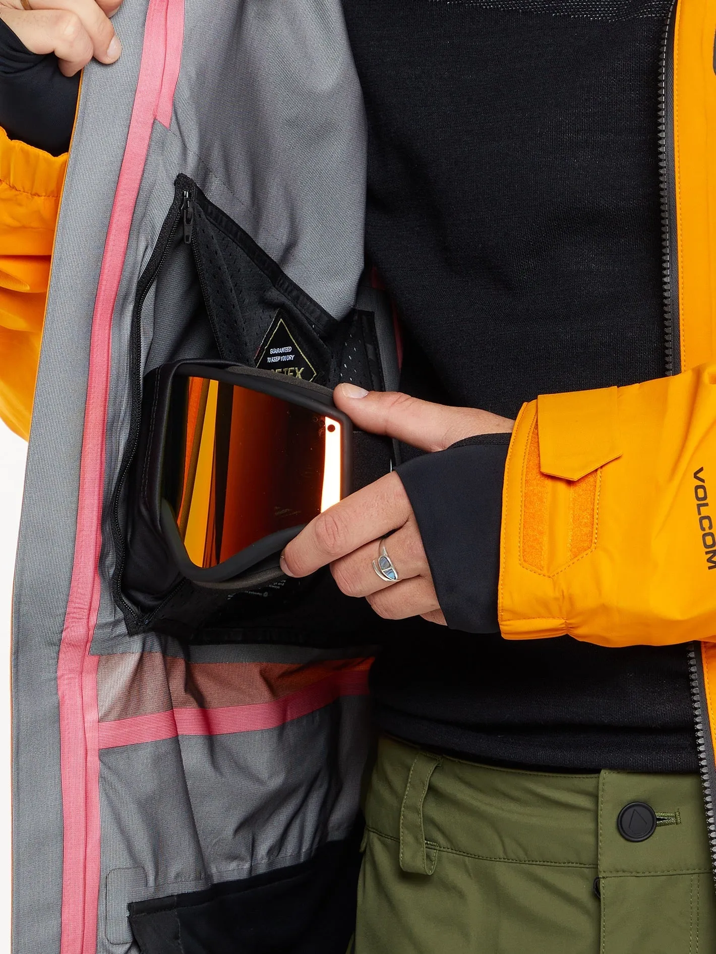Guide Gore-Tex Jacke - GOLD