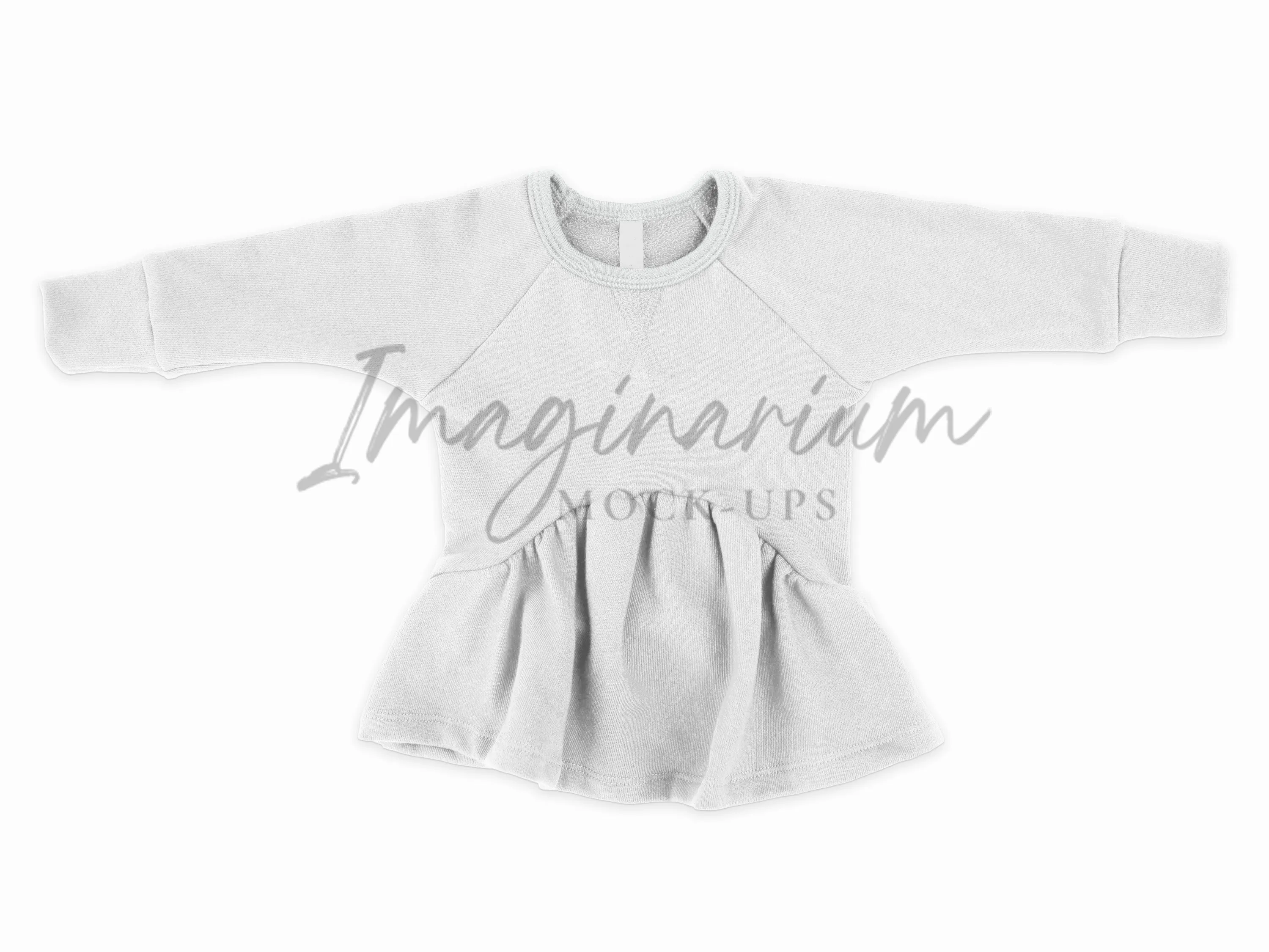 Gus   Steel Peplum Top Curved Mock Up, Realistic Clothing Mockup for Photoshop and Procreate