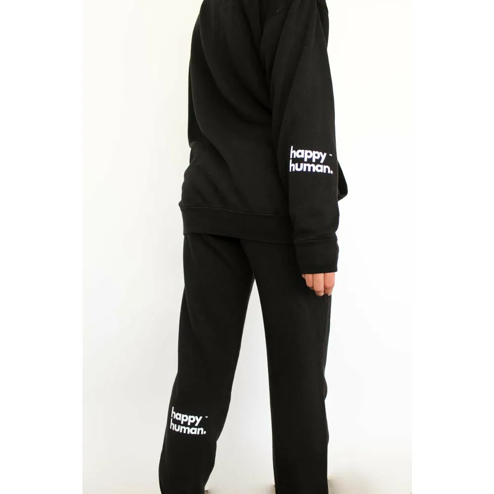 Happy Human Jogger | Black | Adult