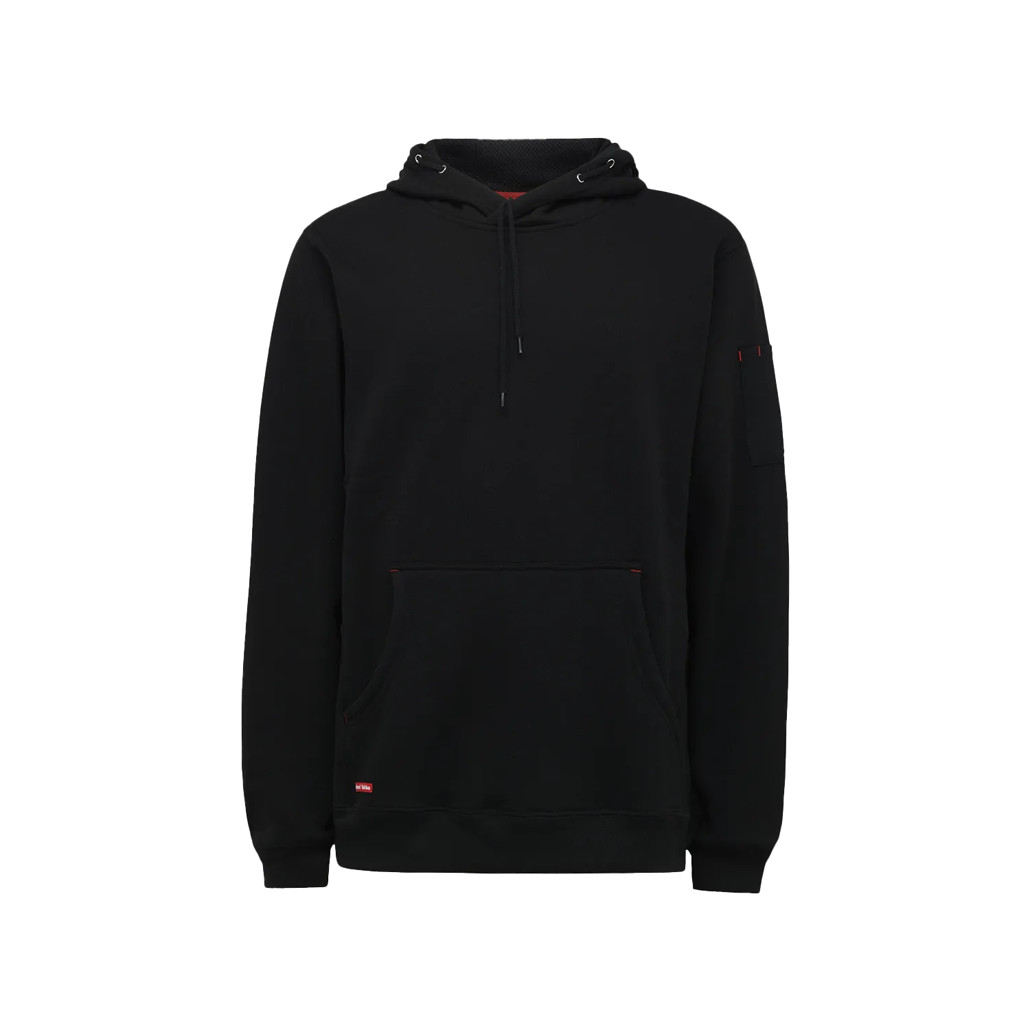 Hard Yakka Men's Foundations Brushed Fleece Hoodie - Black