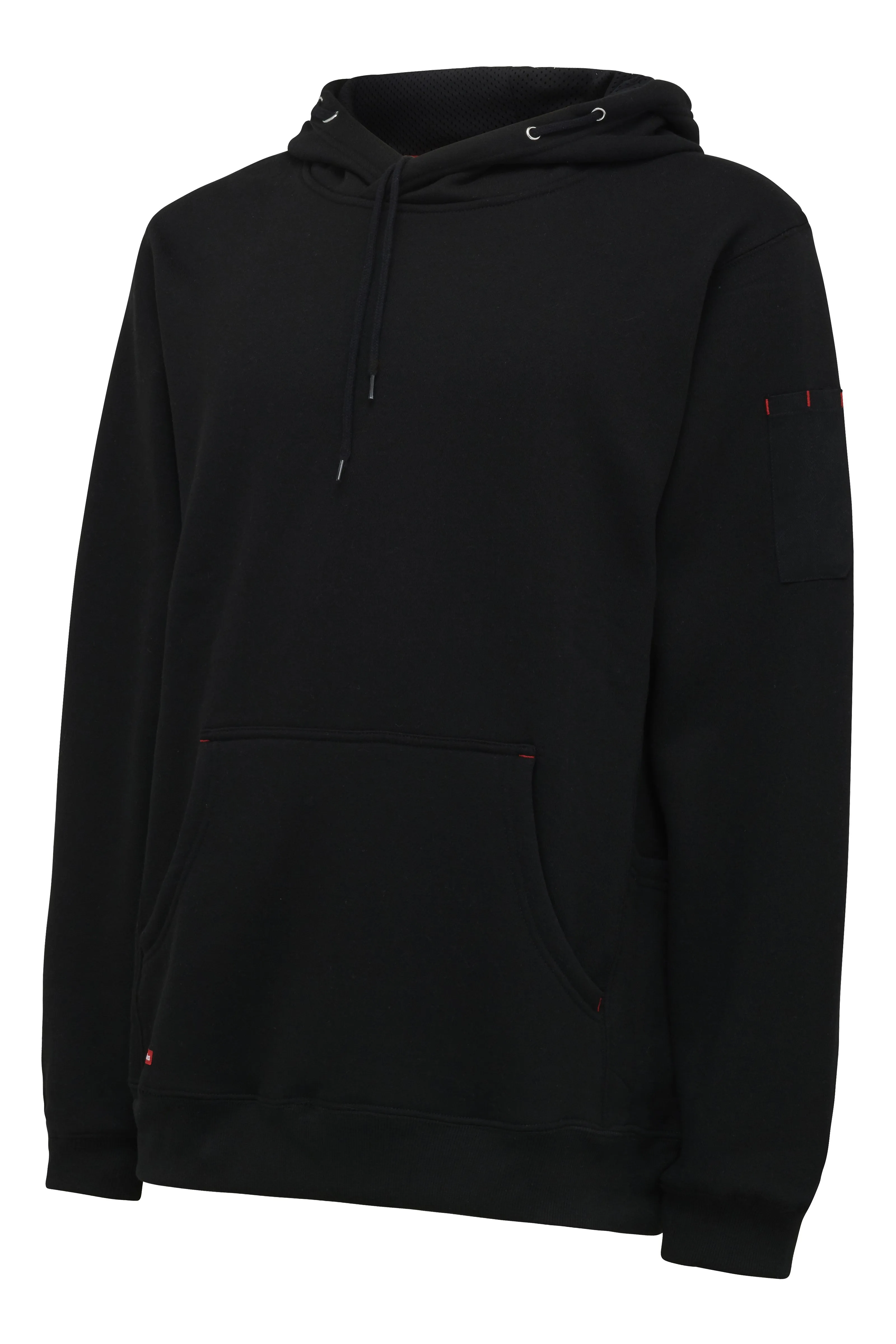 Hard Yakka Men's Foundations Brushed Fleece Hoodie - Black